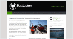 Desktop Screenshot of mattjackson.tv