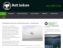 Tablet Screenshot of mattjackson.tv